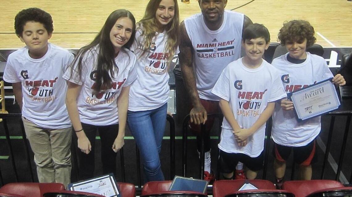 Miami Heat honors student athletes