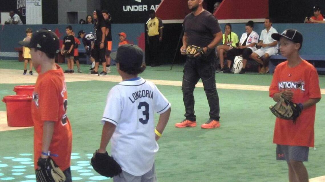 Marlins hero Gonzalez interview at MLB All-Star FanFest in Miami
