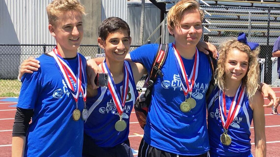 Cushman School track & field ends season with gold, silver medals