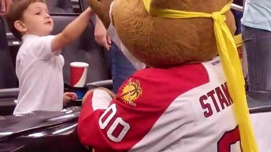 Stanley C. Panther wanting win at Wawa Mascot Games in Orlando