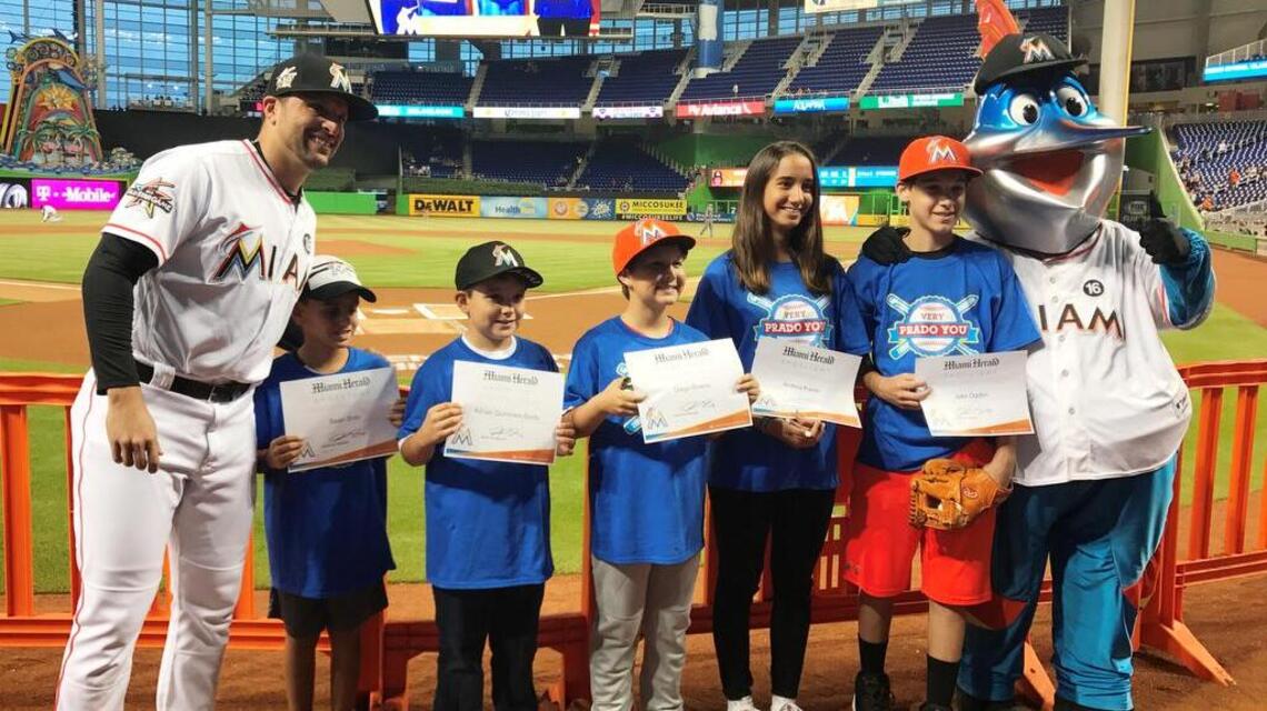 Very Prado You: Marlins, Prado honor student athletes for June