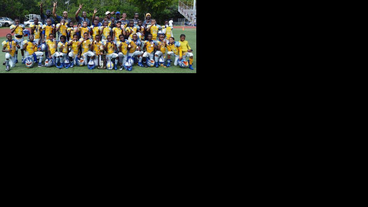 
The Gwen Cherry Bulls won the Greater Miami South Florida Pop Warner Junior Pee Wee Division I Super Bowl of the Sean Taylor Classic at North Miami Athletic Stadium. CLICK ON SIDE OF PHOTO TO SEE MORE PHOTOS.
