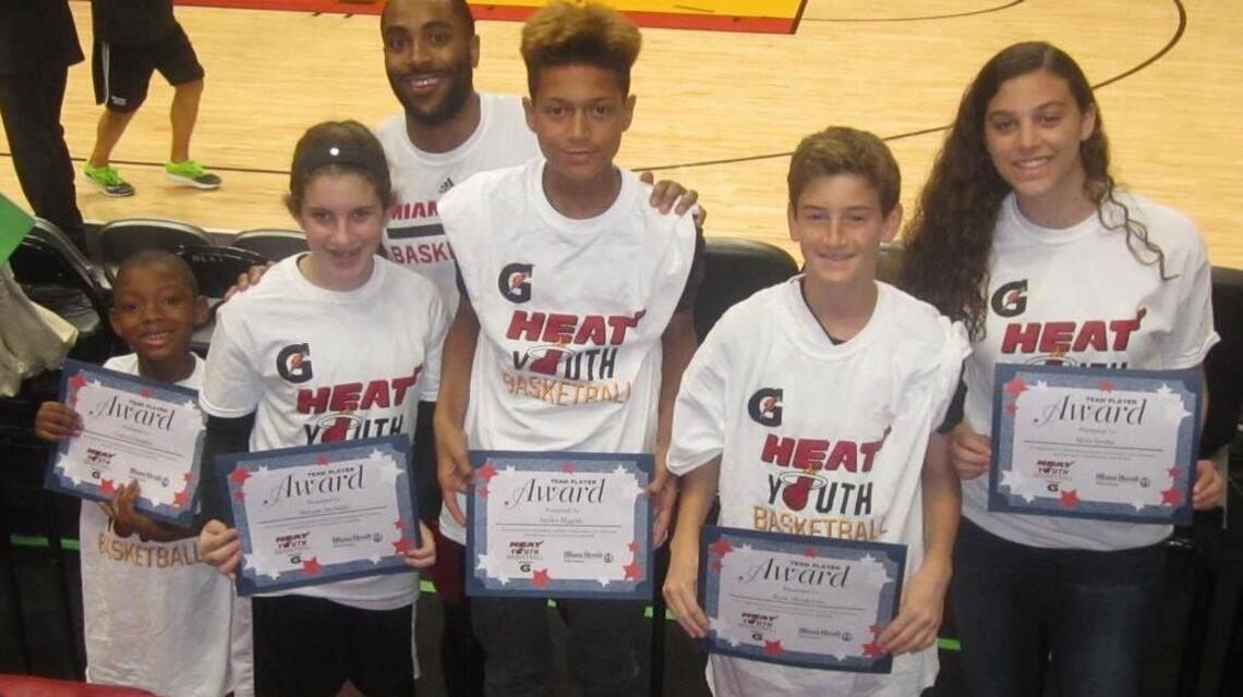 Miami Heat honors March student athletes