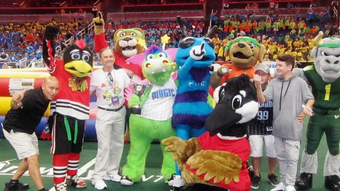 Stanley C. Panther a champion, finally, at Mascot Games in Orlando