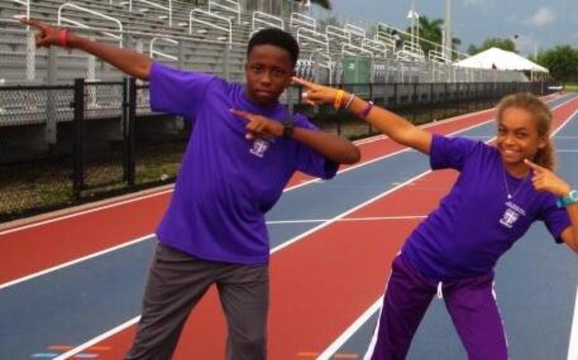 Young Jamaicans are on the track to greatness