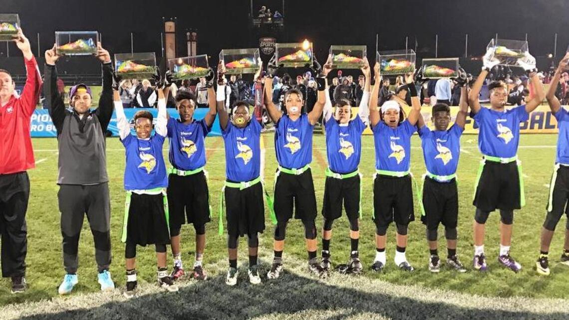 Red Zone flag football wins national title