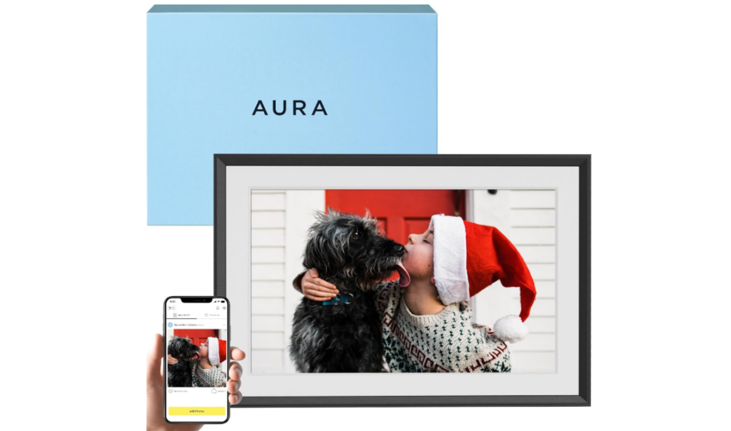 photo of the Aura Digital Picture Frame