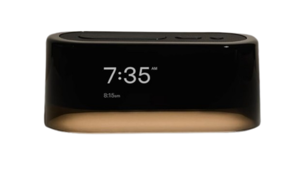 photo of the Loftie Smart Alarm Clock