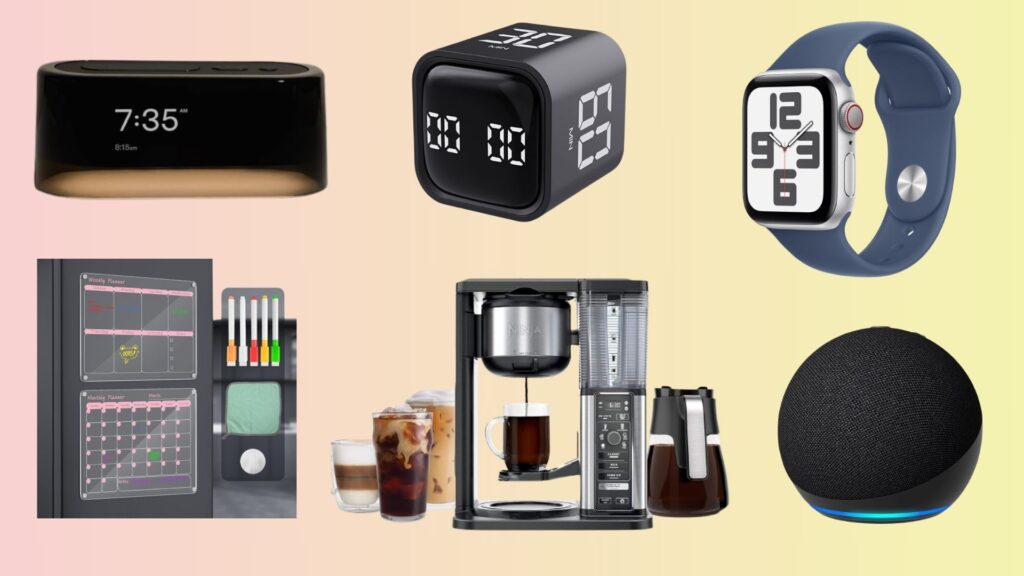 composite photo of home and tech products on Amazon